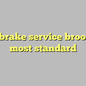 10+ brake service brooklyn most standard