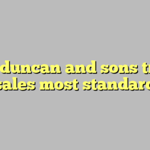 10+ duncan and sons truck sales most standard