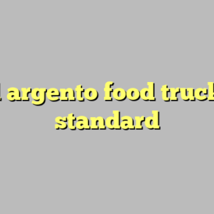 10+ el argento food truck most standard