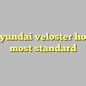 10+ hyundai veloster houston most standard