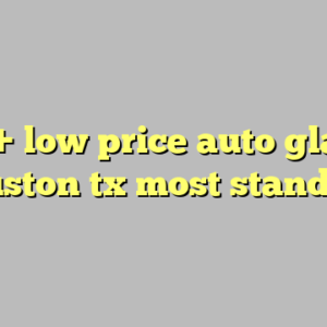 10+ low price auto glass houston tx most standard