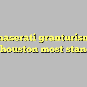 10+ maserati granturismo for sale houston most standard