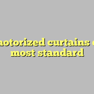 10+ motorized curtains dubai most standard