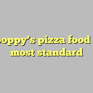 10+ poppy’s pizza food truck most standard