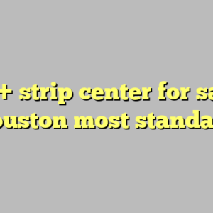 10+ strip center for sale houston most standard
