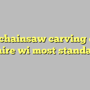 9+ chainsaw carving eau claire wi most standard