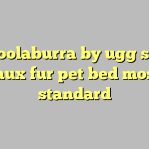 9+ koolaburra by ugg sacha faux fur pet bed most standard