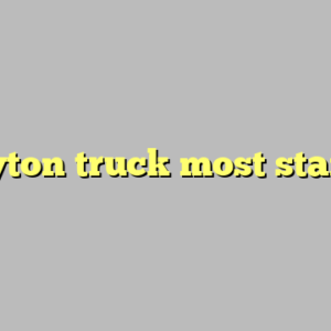 9+ layton truck most standard