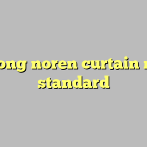9+ long noren curtain most standard