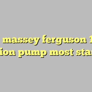 9+ massey ferguson 135 injection pump most standard