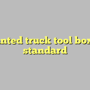 9+ slanted truck tool box most standard