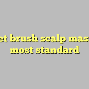 9+ wet brush scalp massager most standard