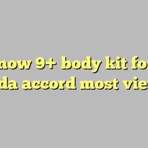 View now 9+ body kit for 2002 honda accord most viewed