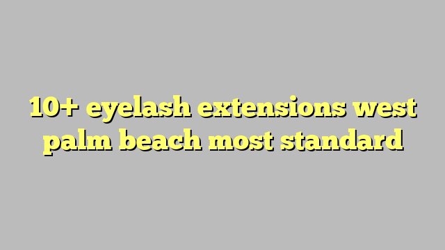 west palm beach lash lifing classes