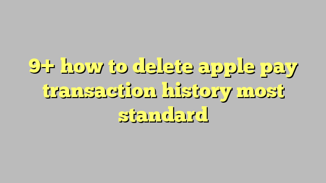apple transaction history