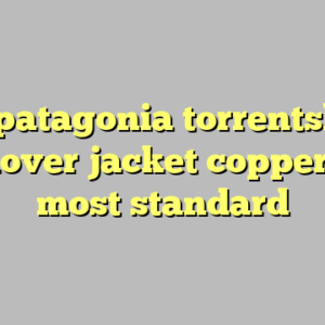 9+ patagonia torrentshell pullover jacket copper ore most standard