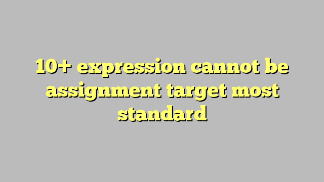 pls 00363 expression cannot be used as an assignment target
