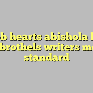 9+ bob hearts abishola bibles to brothels writers most standard
