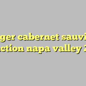 beringer cabernet sauvignon distinction napa valley 2018 ?