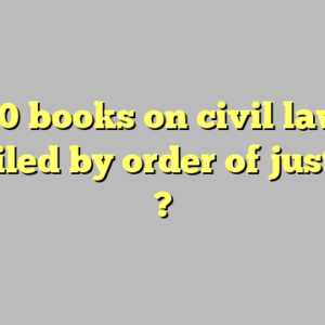 50 books on civil law compiled by order of justinian ?