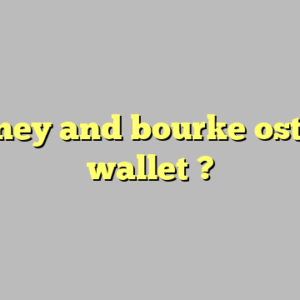 dooney and bourke ostrich wallet ?