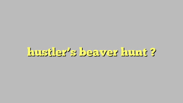 hustler s beaver hunt công lý pháp luật
