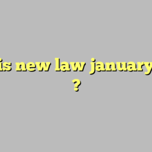 illinois new law january 2023 ?