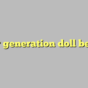 our generation doll bed ?