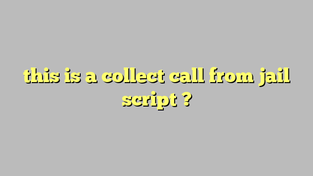 collect call from jail prank audio app