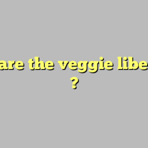 what are the veggie libel laws ?